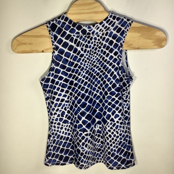 The Bubble Womens Emily‎ Tank Top Blue Size Medium NWT - Picture 3 of 9